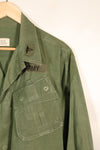 1969 Contract, M-L, 4th Model Jungle Fatigue Jacket, Patches Added Later, Used