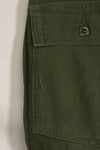 1960s lot OG-107 baker pants with modified cargo pockets, ex-special forces personnel, used, B