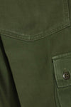 1960s lot OG-107 baker pants with modified cargo pockets, ex-special forces personnel, used, B