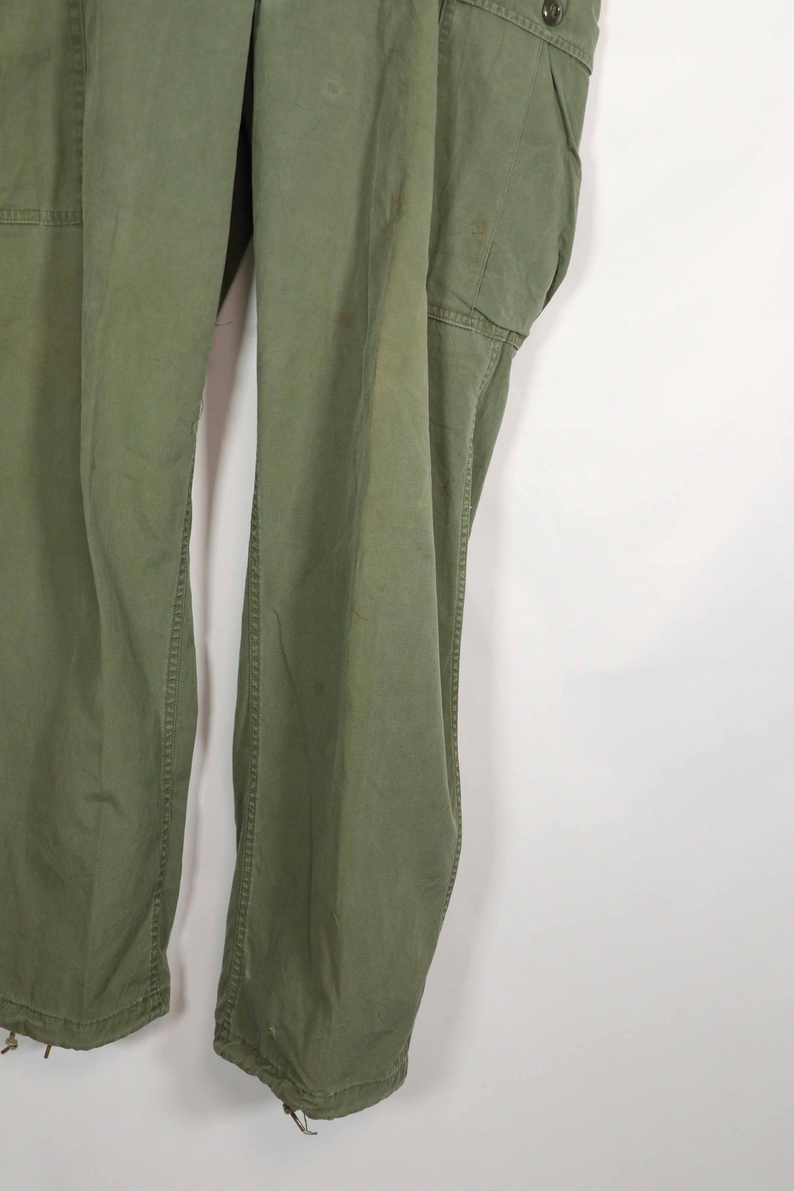 Real 1963 1st Model Jungle Fatigue Pants L-R Used