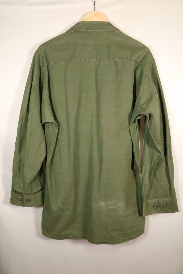 1969 Contract, M-L, 4th Model Jungle Fatigue Jacket, Patches Added Later, Used