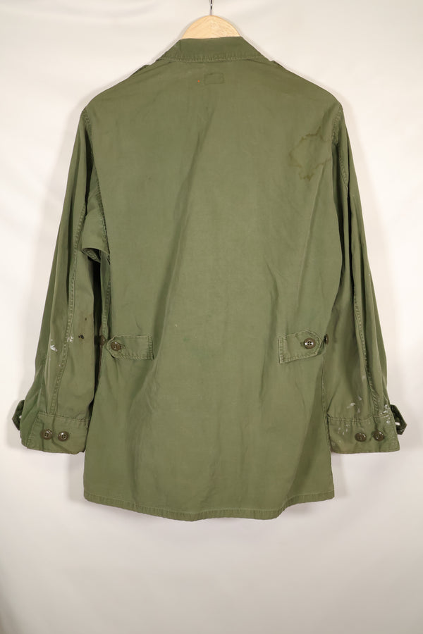 Estimated circa 1965 S-L 2nd Model Jungle Fatigue Jacket 25th Infantry Division, used with patch.