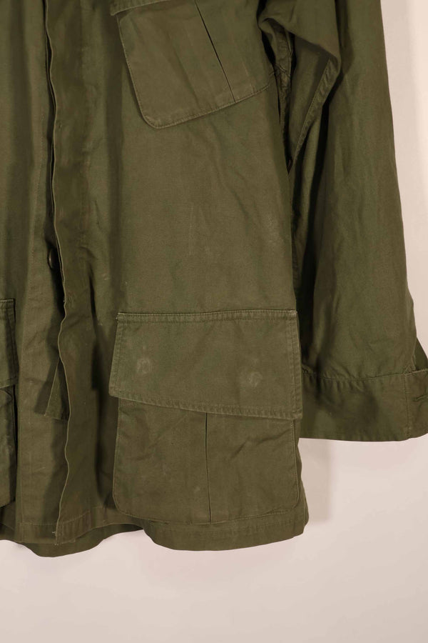 Real 2nd Model Jungle Fatigue Jacket S-R Used, faded, stained.