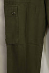 1960s lot OG-107 baker pants with modified cargo pockets, ex-special forces personnel, used, D