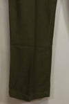 1960s lot OG-107 baker pants with modified cargo pockets, ex-special forces personnel, used, D