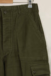 1960s lot OG-107 baker pants with modified cargo pockets, ex-special forces personnel, used, D