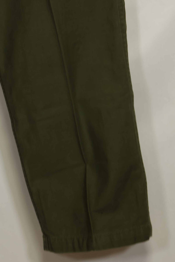 1960s lot OG-107 baker pants with modified cargo pockets, ex-special forces personnel, used, D