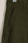 1960s lot OG-107 baker pants with modified cargo pockets, ex-special forces personnel, used, D
