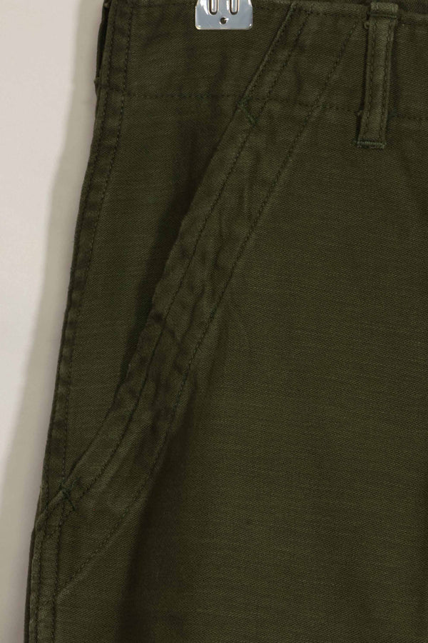 1960s lot OG-107 baker pants with modified cargo pockets, ex-special forces personnel, used, D