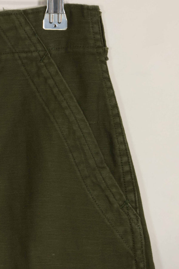 1960s lot OG-107 baker pants with modified cargo pockets, ex-special forces personnel, used, D