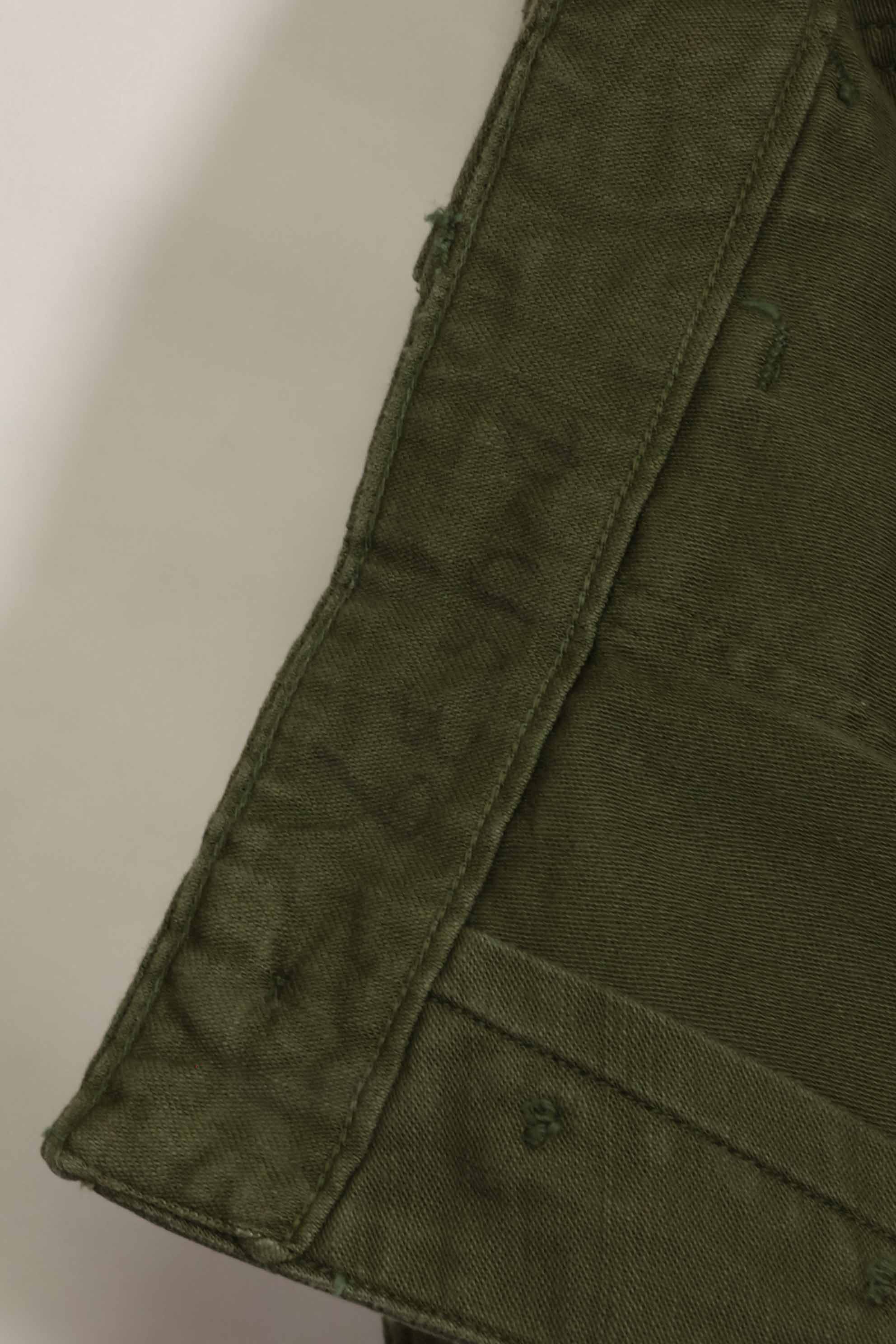 1960s lot OG-107 baker pants with modified cargo pockets, ex-special forces personnel, used, D