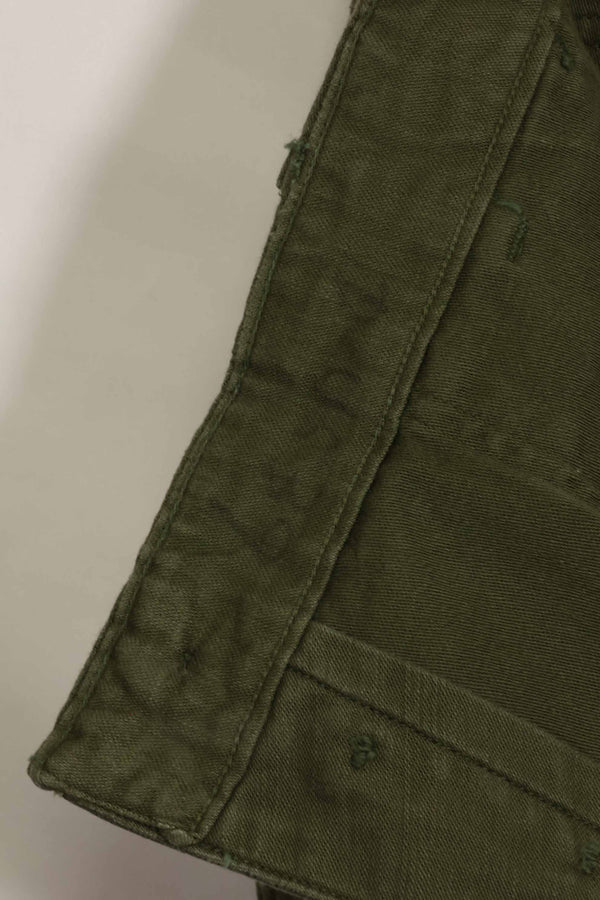 1960s lot OG-107 baker pants with modified cargo pockets, ex-special forces personnel, used, D