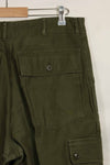 1960s lot OG-107 baker pants with modified cargo pockets, ex-special forces personnel, used, D