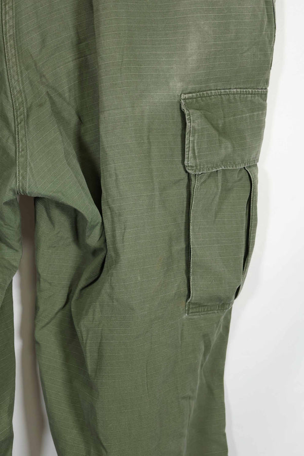 1969 4th Model Jungle Fatigue Pants X-L-R Used A