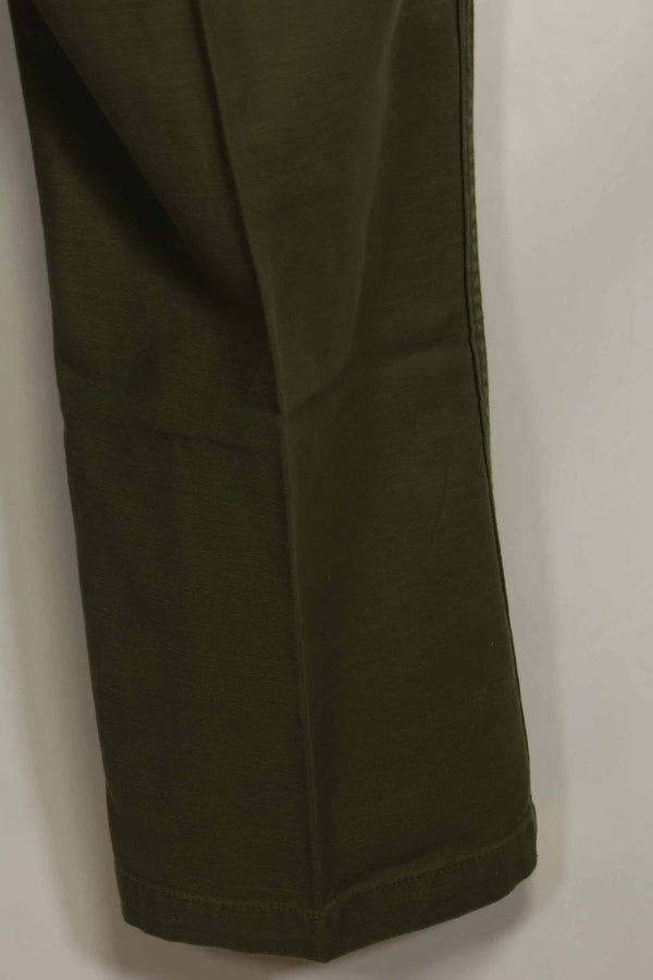 1960s lot OG-107 baker pants with modified cargo pockets, ex-special forces personnel, used, D