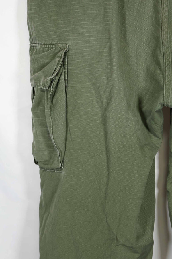 1969 4th Model Jungle Fatigue Pants X-L-R Used A