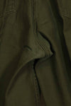 1960s lot OG-107 baker pants with modified cargo pockets, ex-special forces personnel, used, D
