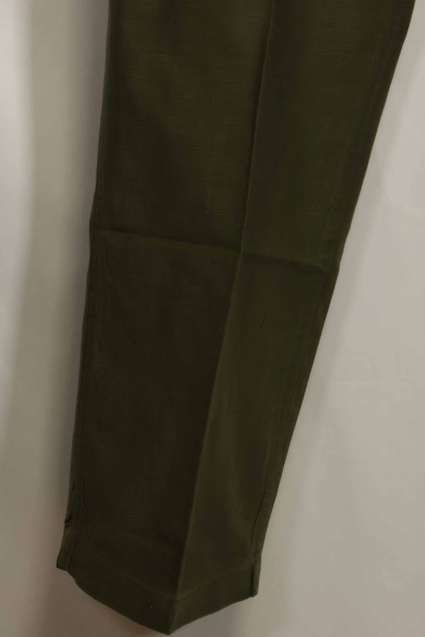 1960s lot OG-107 baker pants, cargo pocket modification, ex-special forces personnel, used, E
