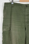 1969 4th Model Jungle Fatigue Pants X-L-R Used B