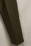 1960s lot OG-107 baker pants, cargo pocket modification, ex-special forces personnel, used, E