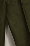 1960s lot OG-107 baker pants, cargo pocket modification, ex-special forces personnel, used, E