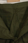 1960s lot OG-107 baker pants, cargo pocket modification, ex-special forces personnel, used, E