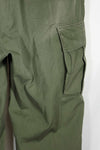 1969 4th Model Jungle Fatigue Pants X-L-R Used B