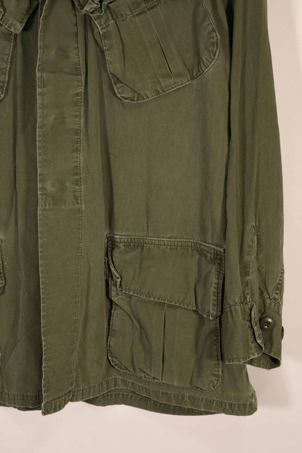 Real 1967 3rd Model Jungle Fatigue Jacket, no size tag, used.