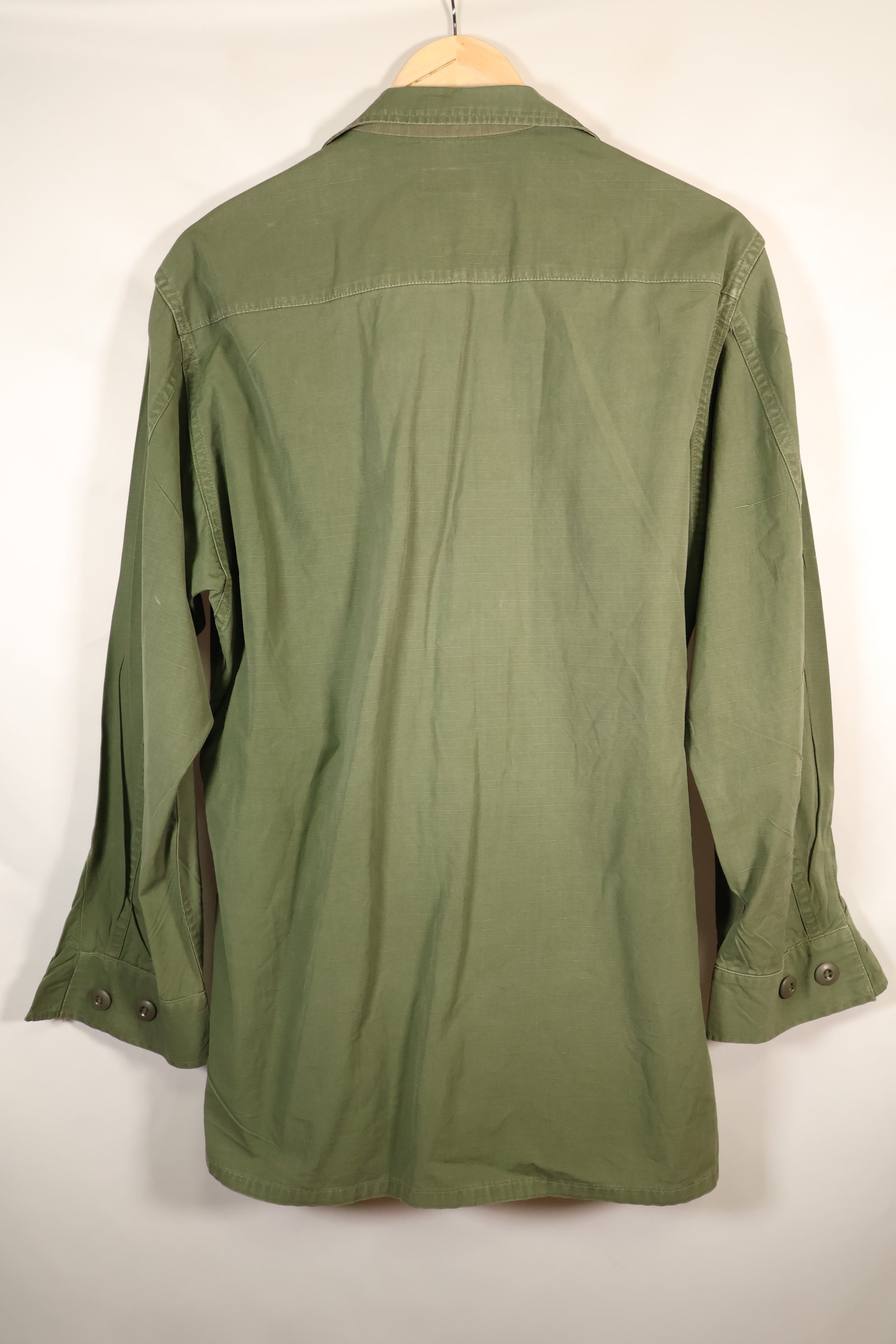 1969 Contract, M-R, 4th Model Jungle Fatigue Jacket, With Aftermarket Patches, Used