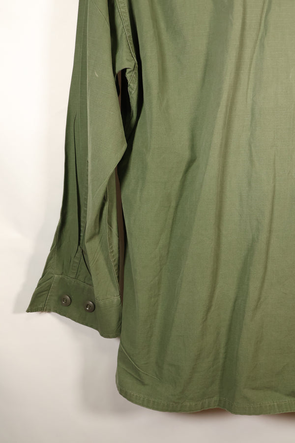1969 Contract, M-R, 4th Model Jungle Fatigue Jacket, With Aftermarket Patches, Used
