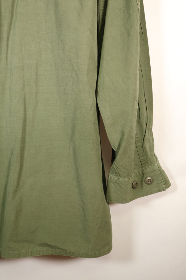 1969 Contract, M-R, 4th Model Jungle Fatigue Jacket, With Aftermarket Patches, Used