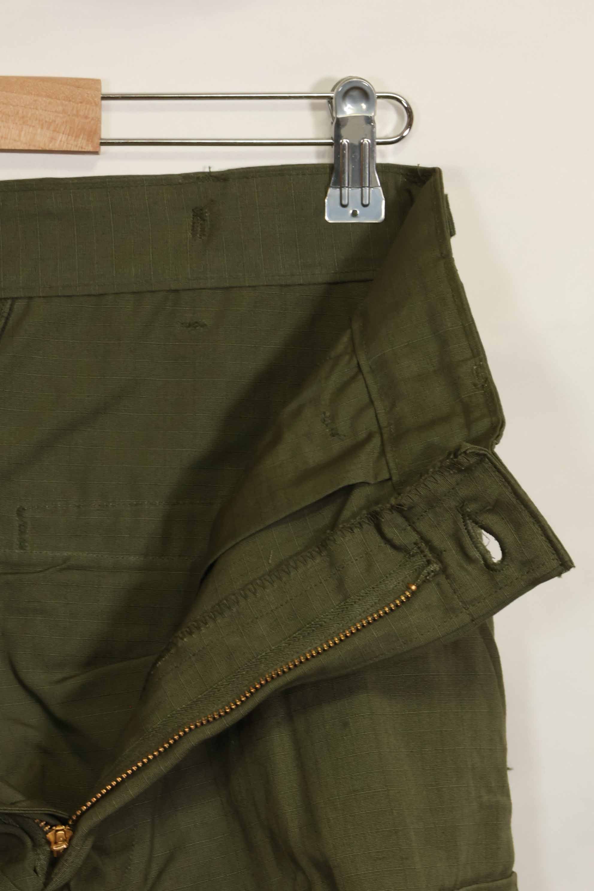 1960's Deadstock 4th Model Jungle Fatigue Pants, no size tag, never used.