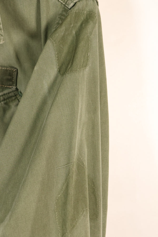 1967 Contract, M-R, U.S. Army, 3rd Model Jungle Fatigue Jacket, with Patches, Used