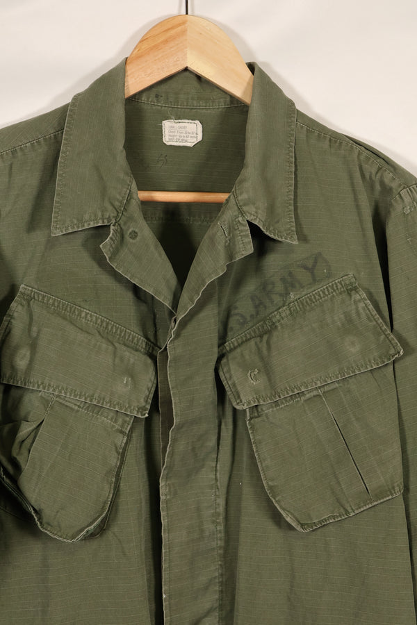 Circa 1969 S-S Size 4th Model Jungle Fatigue Jacket Used Film Company Release