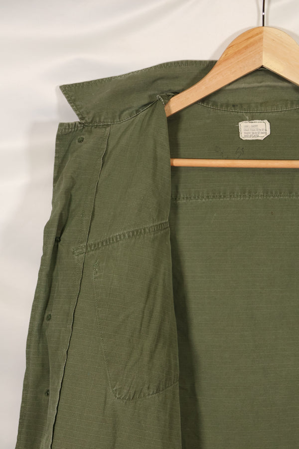 Circa 1969 S-S Size 4th Model Jungle Fatigue Jacket Used Film Company Release