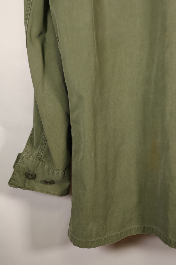 1967 Contract, M-R, U.S. Army, 3rd Model Jungle Fatigue Jacket, with Patches, Used