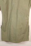 1966–67 Contract, S-R, Presumed USAF Issue, 3rd Model Jungle Fatigue Jacket, Short-Sleeve, Used