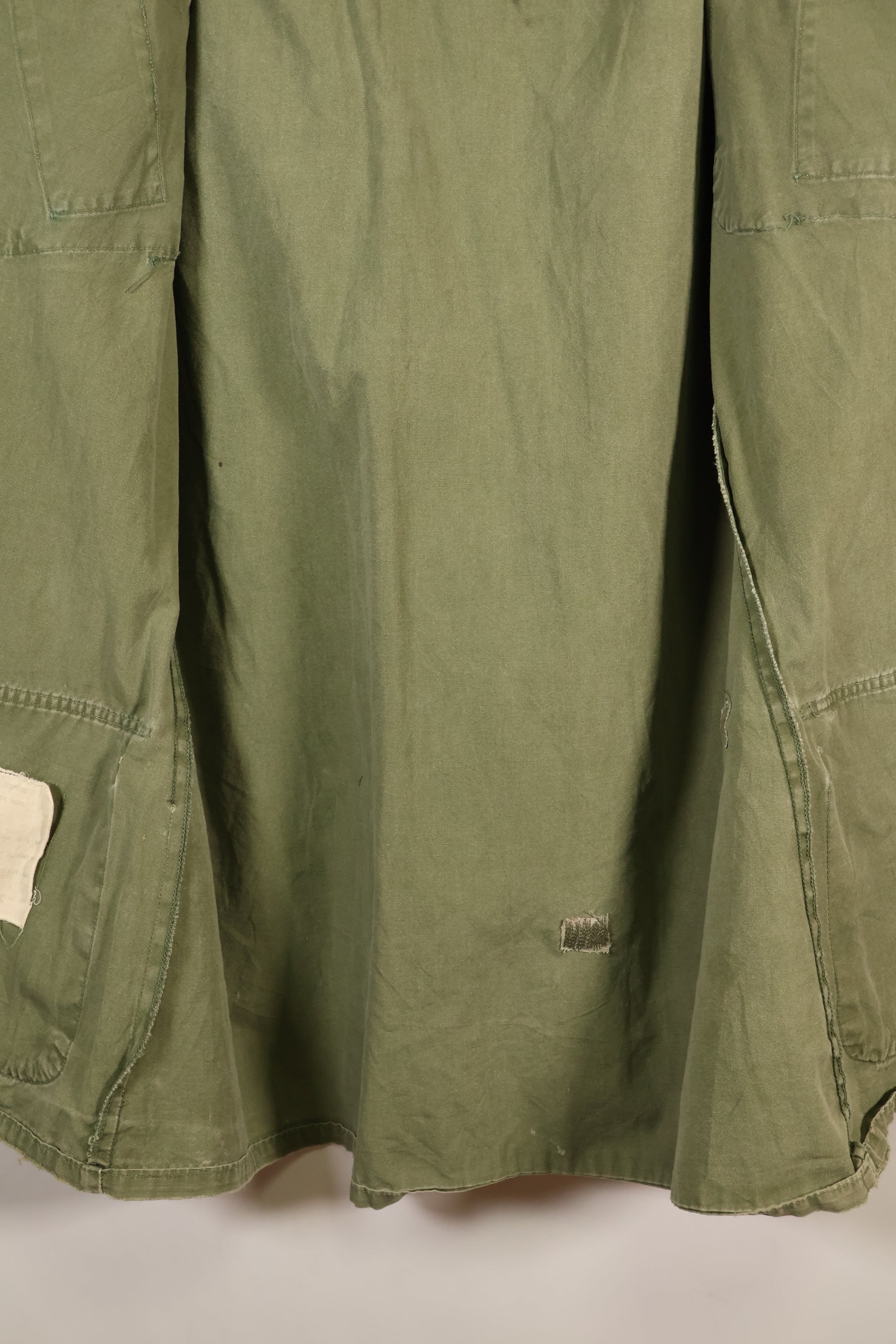 1967 Contract, M-L, Non-Ripstop, 3rd Model Jungle Fatigue Jacket, Faded, Used