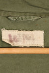 1967 Contract, M-L, Non-Ripstop, 3rd Model Jungle Fatigue Jacket, Faded, Used