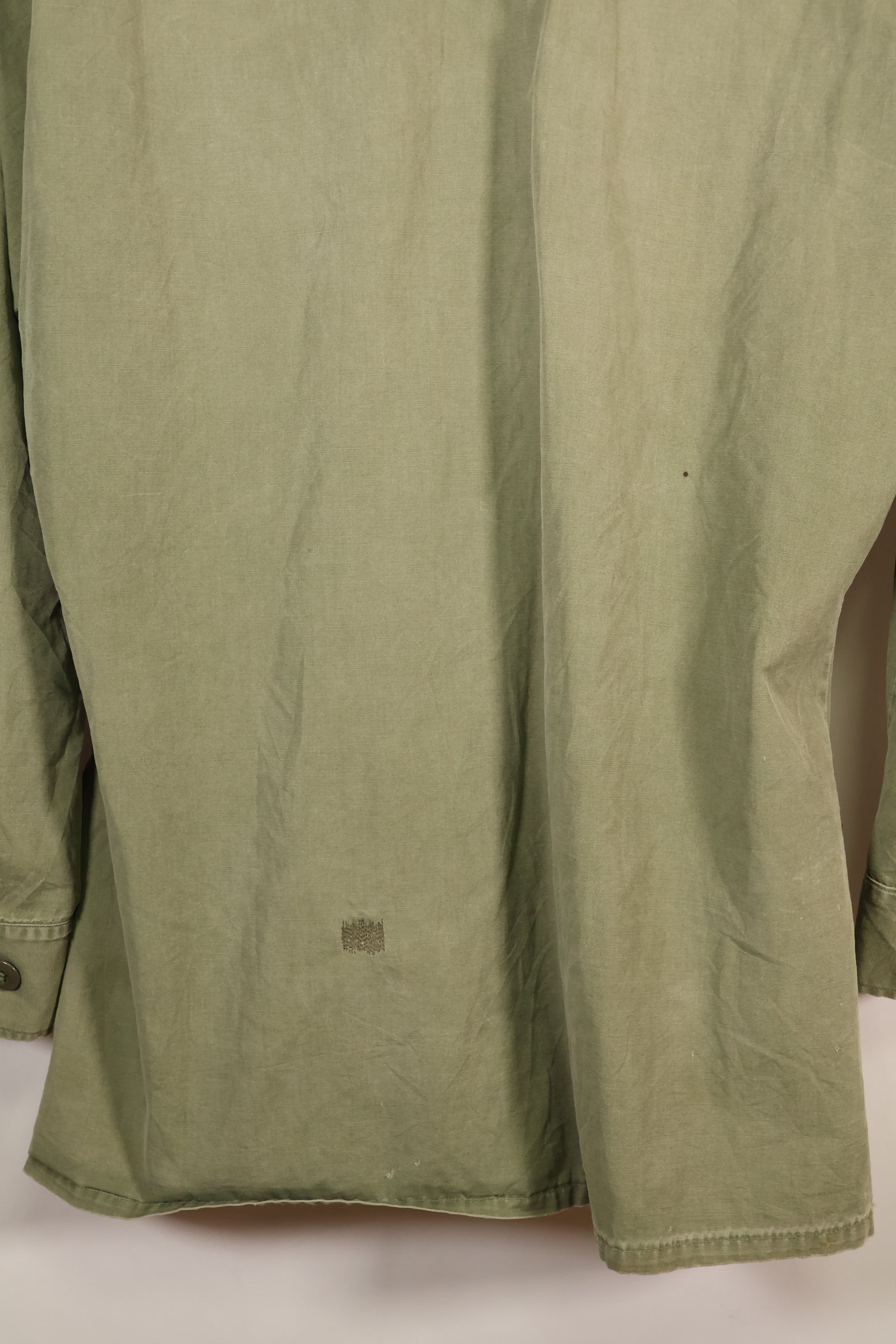 1967 Contract, M-L, Non-Ripstop, 3rd Model Jungle Fatigue Jacket, Faded, Used