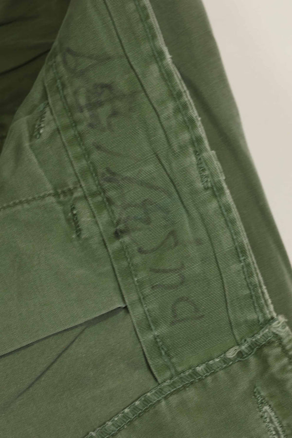 Mid-1960's 2nd Model Jungle Fatigue Pants, used, released by ex-Special Forces personnel, C
