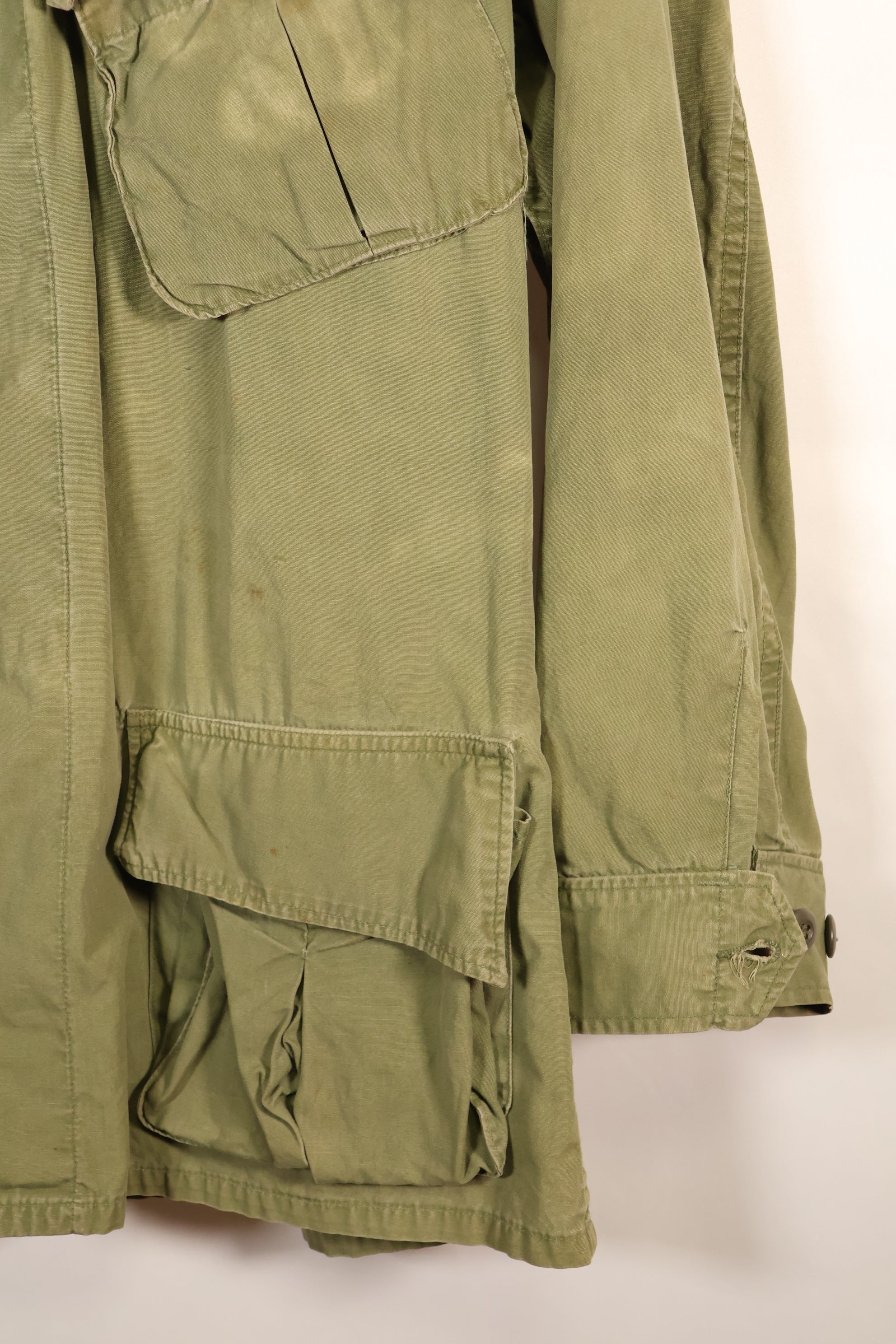 1967 Contract M-R 3rd Model Jungle Fatigue Jacket—Some Fading—Used