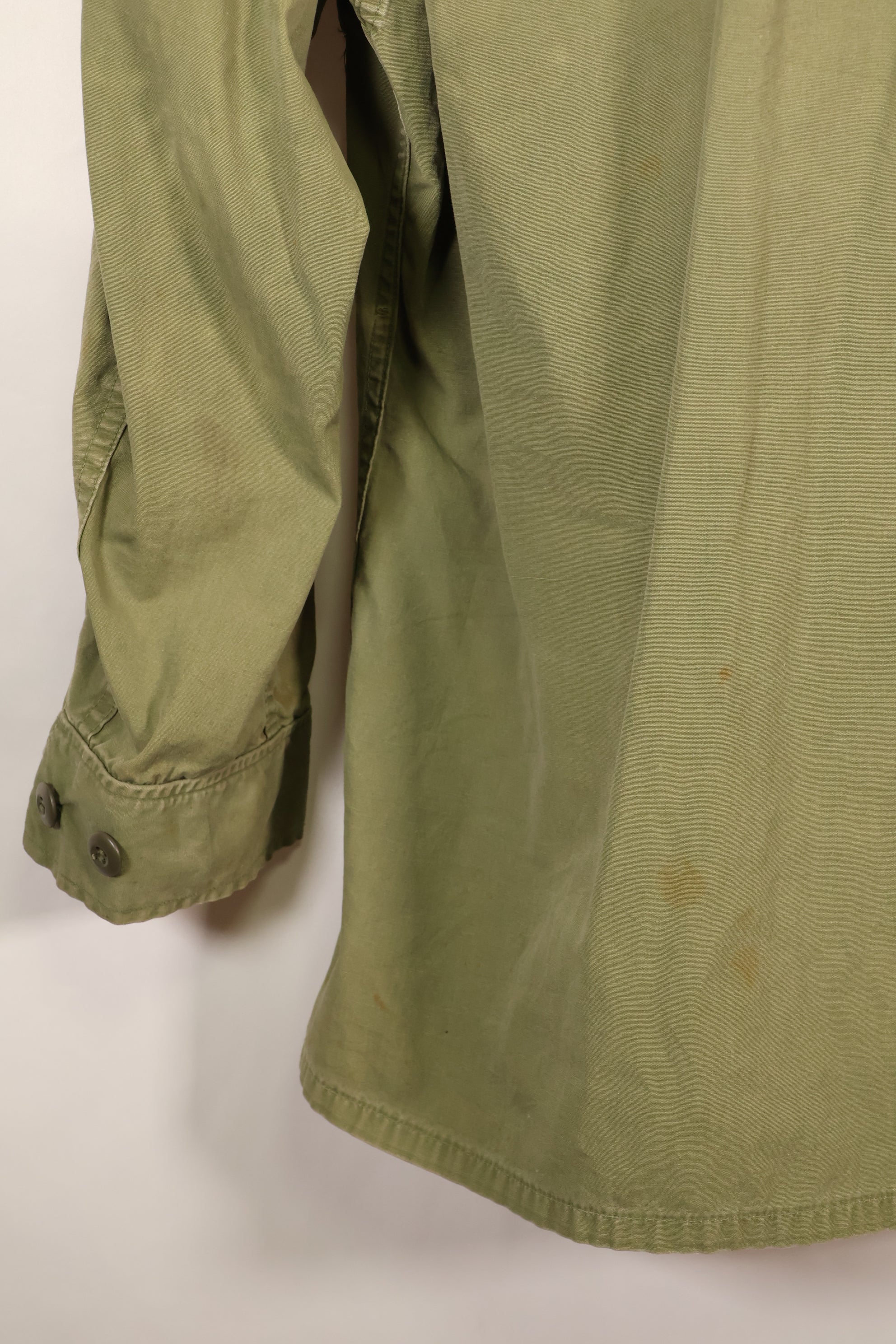 1967 Contract M-R 3rd Model Jungle Fatigue Jacket—Some Fading—Used
