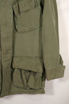 Circa 1968, estimated size S-R 4th Model Jungle Fatigue Jacket, used, released by film company.