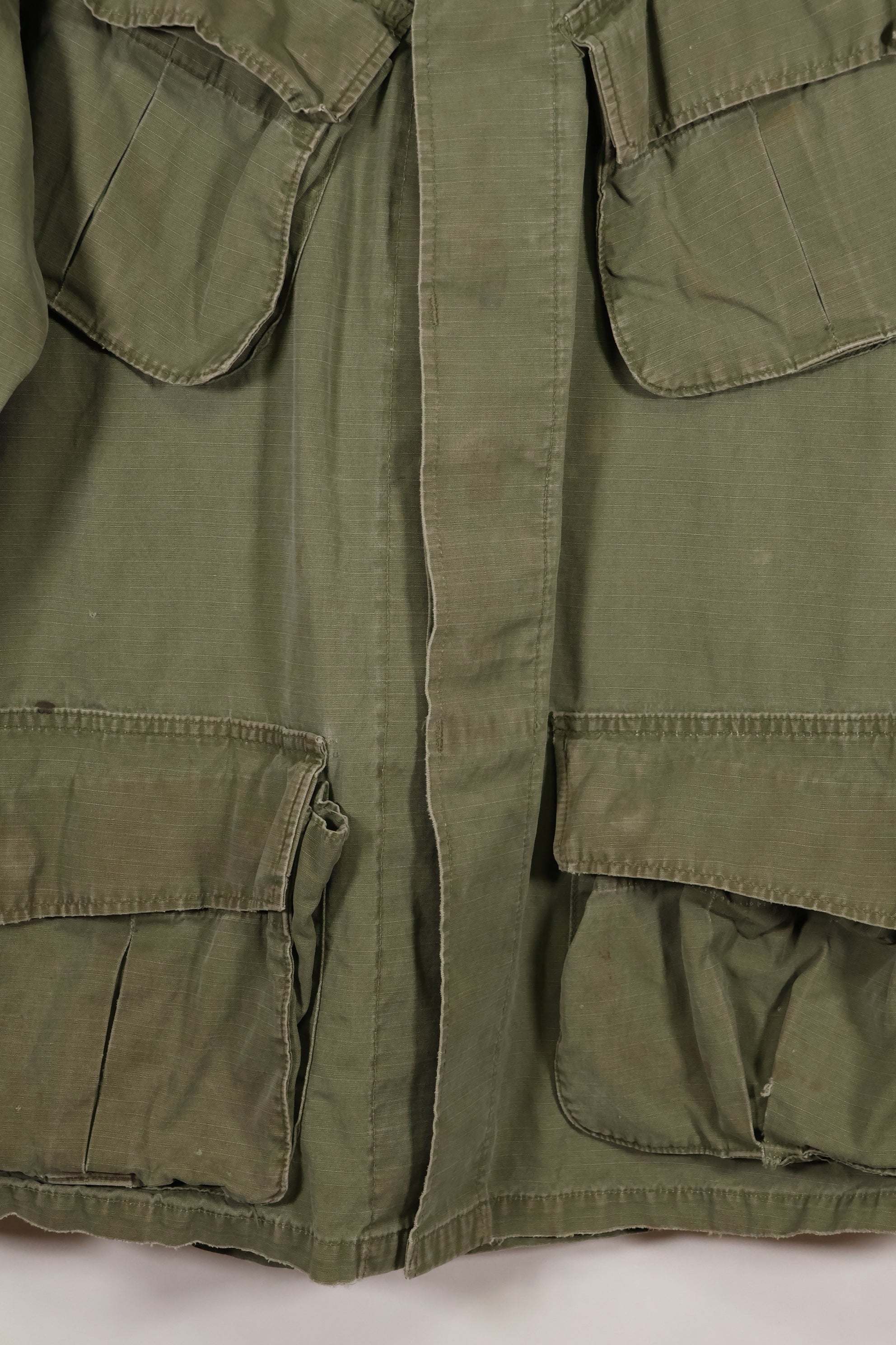 Circa 1968, estimated size S-R 4th Model Jungle Fatigue Jacket, used, released by film company.