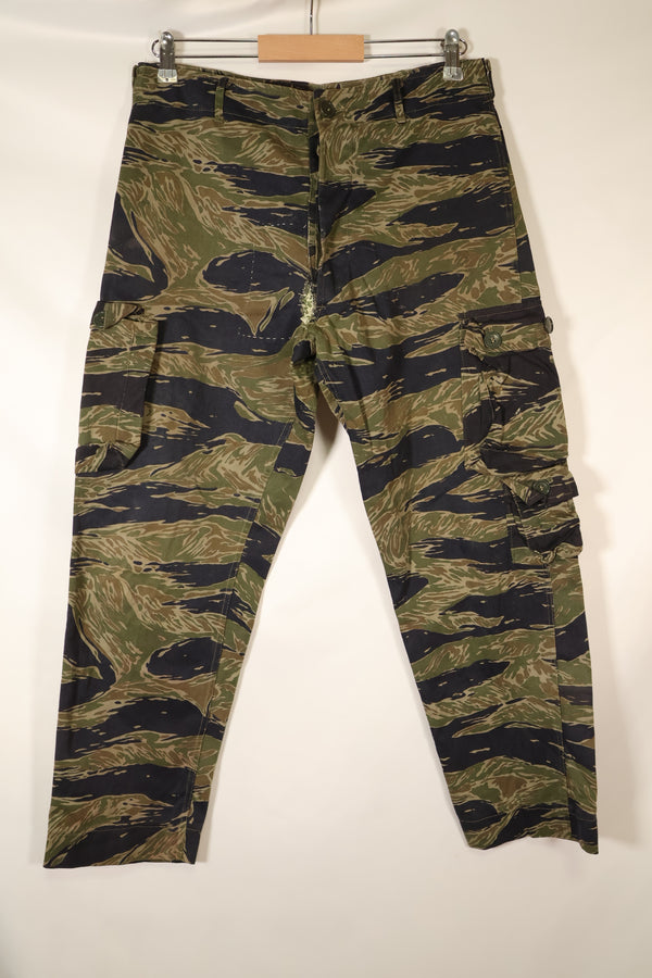 1960年代中頃　A-L　シルバータイガーパターン　Asian カット　パンツ　補修あり　中古品