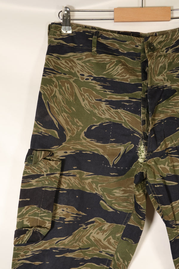 1960年代中頃　A-L　シルバータイガーパターン　Asian カット　パンツ　補修あり　中古品