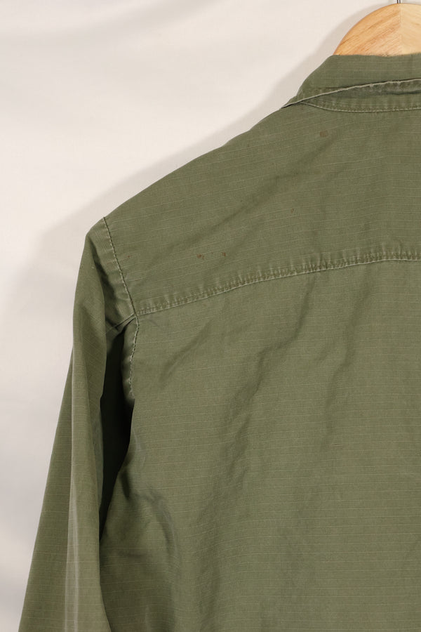 Circa 1968, estimated size S-R 4th Model Jungle Fatigue Jacket, used, released by film company.