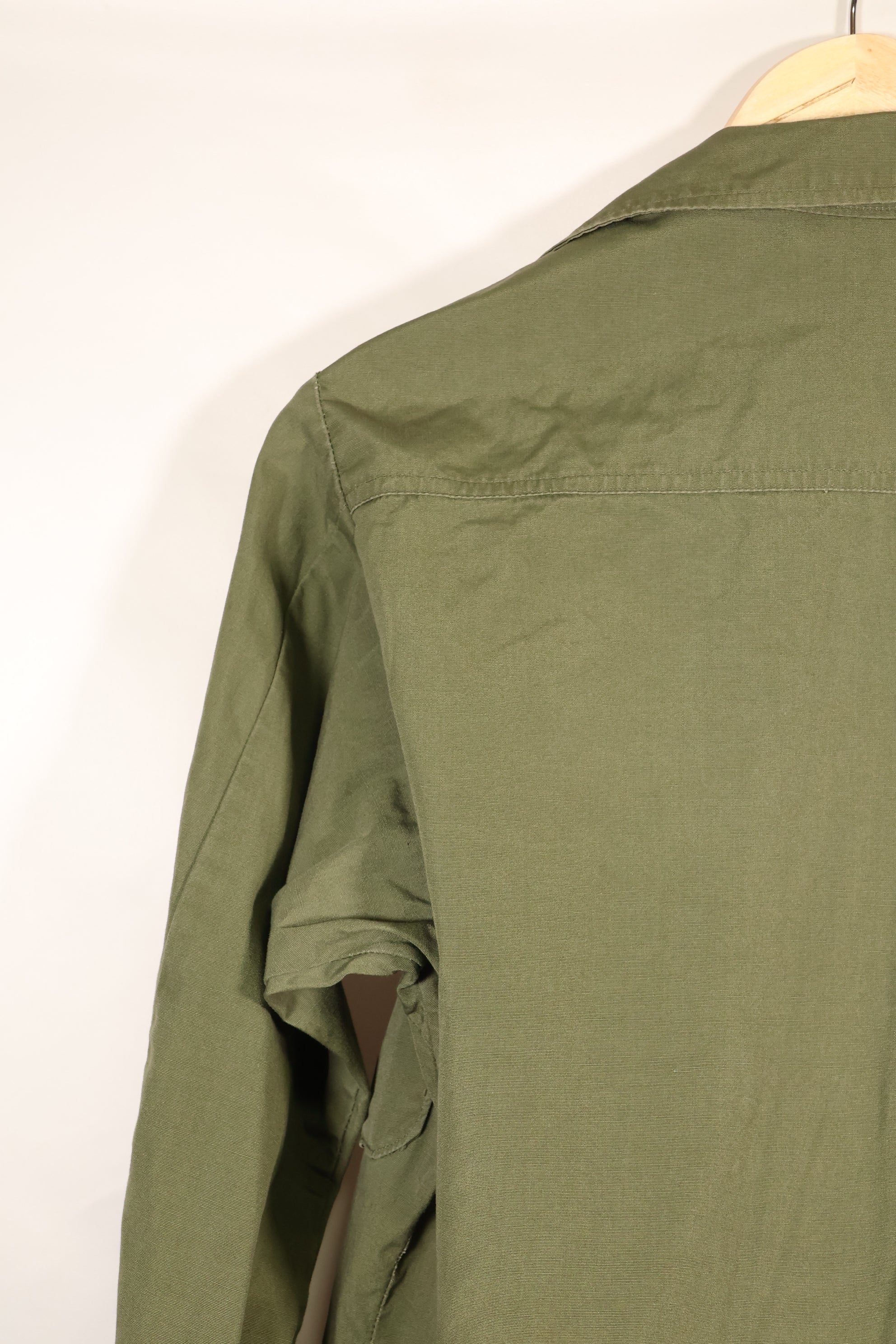 1966–67 Contract X-S-R Non-Ripstop 3rd Model Jungle Fatigue Jacket—Rare Item—Used