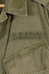 Circa 1965—S-L 2nd Model Jungle Fatigue Jacket—Shows Heavy Wear—Used